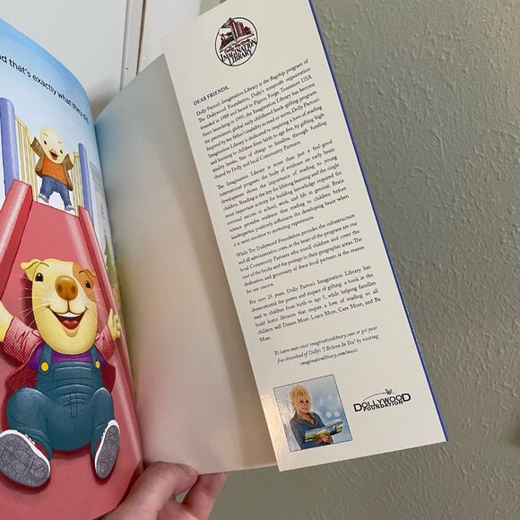 Imagination Library Book - The Big Slide - Paperback MUST BE BUNDLED MARKED DOWN - Picture 2 of 3